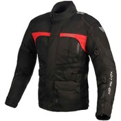 Resim Vexo Adventure 75158 H2O Kışlık Motosiklet Montu Kırmızı - Siyah 