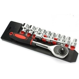 Resim Moonshop 12'li Cırcırlı Lokma Takımı 1/2'' Lokma Seti N11.1875 