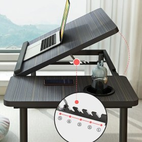 Resim Miletus Yükseklik Ayarlı Laptop Sehpası Bilgisayar Sehpası Laptop Altlığı Yatak Sehpası 