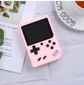 Resim Mk800 3.0 İnch Macaron Mini Retro Classic Handheld Game Console For Kids Built-in 800 Games, Support Av Output Pink 