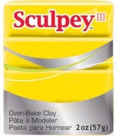 Resim Sculpey Iıı Polimer Kil 072 Yellow Sarı 