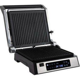 Resim Luxell Lxtm-03 2200 Watt Izgara Ve Dijital Tost Makinesi Izgara İçin 180° Açılabilir 