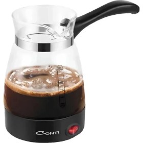 Resim Elektrikli Cam Kahve Makinesi 650W 0.5 Litre Kapasiteli Türk Kahvesi Makinesi Midastech 