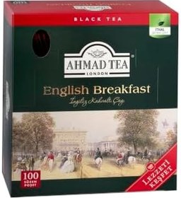 Resim AHMAD TEA ENGLISH BREAKFAST BARDAK POŞET ÇAY 100'LÜ 