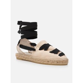 Resim Su Espadril Marya Ekru Kadın Espadril Sandalet 
