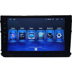 Resim Volkswagen Polo / Transporter T7-T8 / Crafter 2018 9 inç 10-256 GB PRO Android Carplay Multimedya 