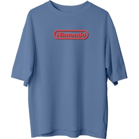 Resim Nintendo - Oversize T-Shirt - XL / Beyaz 