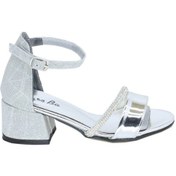 Resim Trendyshose 4122130 Simli Rahat Kız Çocuk Sandalet 