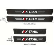 Resim Cloudstore Nissan X-trail Ön Arka Basamak Çıkış Sticker Koruma Seti 4 Parça 