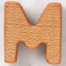 Resim Hobi Baby Organik Ahşap Harf - M 