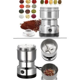 Resim MCM Group 4 Bıçaklı Elektrikli Öğütücü Blender Kahve Fındık Baharat Tahıl Biber Değirmeni 