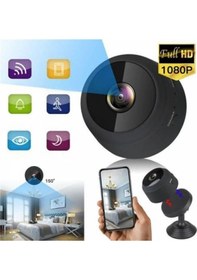 Resim A9 Mini Wifi Güvenlik Kamerası Gece Görüşlü Uzaktan Canlı İzleme 