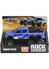 Resim Mey İthalat 2101 6x6 Arazi Aracı 1:32 -gepettoys Kırmızı 