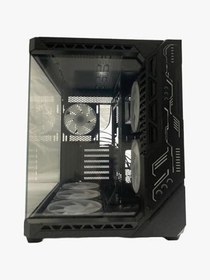 Resim GAMEFORCE Bree Light 6×120 Mm Fanlı Tuştan A-Rgb E-ATX Oyuncu Bilgisayar Kasası 