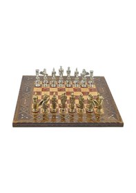 Resim Gifthome Metal Satranç Takımı-seti battal pegasus parlak sedefli 