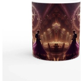 Resim Yay Burcu Baskılı Kahve Kupası - Zodyak Maskeli Balo Vs2 