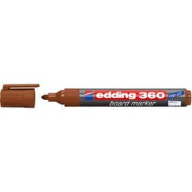 Resim Edding 360 Beyaz Tahta Kalemi 1.5 - 3 Mm - Kahverengi 