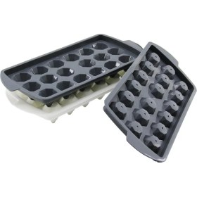 Resim Mcreative Plastik Renkli Kapaklı Elmas Buzluk 