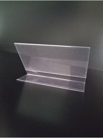Resim Global Türk Etiketlik isimlik Kartvizitlik 6x9 cm PVC Plastik Kağıt Tutucu Stand Ürün Fiyat Etiketliği Ayaklı 