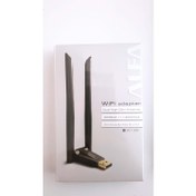 Resim Alfanet W136 300 Mbps Kablosuz Usb 802.11n Wifi Adaptör Çift Antenli 
