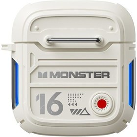 Resim Wealthglow Monster Xkt16 Tws Bluetooth 5.3 Kulaklık Hifi Müzik Oyun Kablosuz Kulaklık - Bej Gfzwfl 