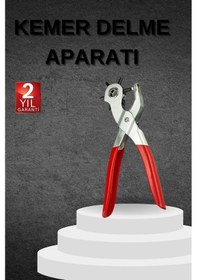 Resim Kemer Delme Pensesi- Kemer Delik Açma Zımbası Paslanmaz Çelik 66525910 