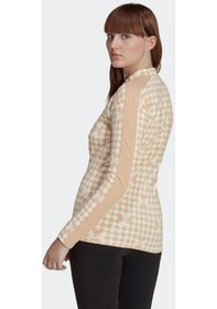 Resim Adidas Ski Chic Kadın Krem Sweatshirt Bej 