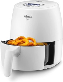 Resim Ufesa Twist Airfryer, 2 L, 6 Programlı, 1200 W, Zaman Ayarlı Saat, Yapışmaz Kaplama, Beyaz 