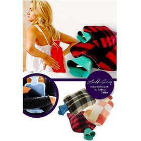 Resim 2 Litre Termofor Polar Kılıflı Sıcak Su Torbası 