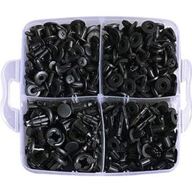 Resim Xiyyadms 630 Adet Dayanıklı Araç Raptiyesi Takımı - Şanzuman Ve Tampon Tamiri İçin Nylon Klips Seti 