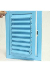 Resim Elektrik Su Pano Kapağı Alüminyum Panjur Menfez 