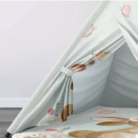 Resim instababyrooms Çocuk Oyun Çadırı Tavşan Dijital Baskılı 