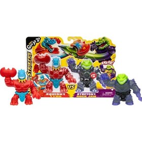 Resim Goojitzu Smash Strikers 2'li Figür Seti Gjt58000 Tyro Vs Rock Jaw Goojitzu 