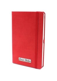 Resim Kişiye Özel Kırmızı Roller Kalem & Kırmızı Kupa & Kırmızı Defter 