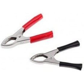 Resim 1 Takım Akü Maşası Orta Boy 75Mm (Siyah+Kırmızı) 