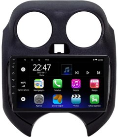 Resim Celali Tuning Nissan Micra 2010-2012 Android 12 Carplay Navigasyon Multimedya - 2gb Ram 32gb Hdd 