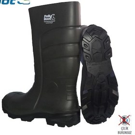 Resim Pollyboot Vega 43 Numara Poliüratan Çizme - Blba-285718 Renkli 