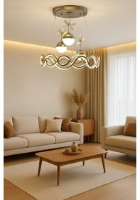 Resim Tt335-3tpl-sr Tt Aydınlatma Sarı Kaplama 3 Toplu 3 Renk Ledavize Gold 
