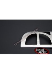 Resim Fiat Doblo 2006 - 2009 Stop Çerçevesi Metal Paslanmaz Çelik Krom 