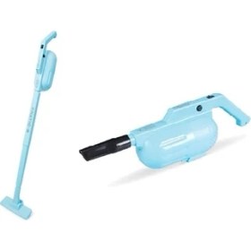 Resim Fantom Pratic-S P 1200 Toz Torbasız Dikey Süpürge Mavi Kolay Kullanım ve 1 Lt Toz Haznesi 