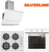 Resim Silverline Ankastre 3'lü Ankastre Set (bo6503w01-3420 W Cla-cs5629w01) 