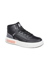 Resim Jump 28756 Yüksek Bilekli Siyah Kadın Sneaker Günlük Spor Ayakkabı Siyah Orjinal  |