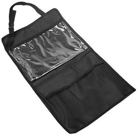 Resim Araç İçi Oto Koltuk Arkası Telefon Tablet Tutucu Araba Pratik Cep 