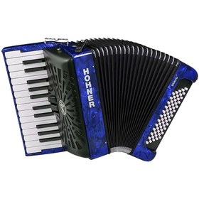 Resim Hohner A1698 BRAVO II 60 Akordiyon (Dark Blue) 