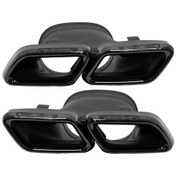 Resim Mercedes W213 Egzoz Ucu Set Siyah - Wender A2134903300 