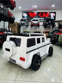 Resim Öykü Bebek Dünyası Jeep Akülü Araba 12v 0-6 Yaş Beyaz 