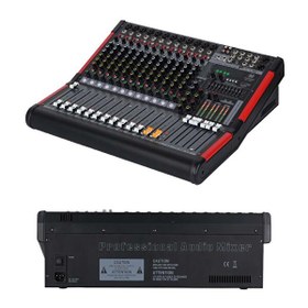 Resim Maxword DC12-PRO 2x99 DSP Efekt Ses Mikseri 12 Kanal Deck Mixer 