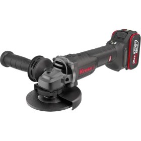 Resim Kress KUH10.2 20 Volt 4.0 Ah Li-Ion Çift Akülü 125 mm Kömürsüz Profesyonel Şarjlı Devir Ayarlı Avuç Taşlama 