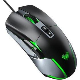 Resim Aula F816 12800 DPI RGB Kablolu Oyuncu Optik Mouse 
