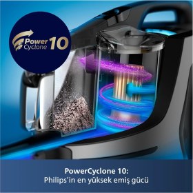 Resim Philips Marathon Ultimate Power Toz Torbasız Elektrikli Süpürge 5yıl Garantili 